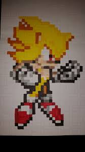 Sonic Pixel Art Dibujos En Cuadricula Arte Pixel Dibujos Pixelados
