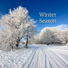 The seasons are the main periods of the year: 02 Winter Season Vorlage Postermywall