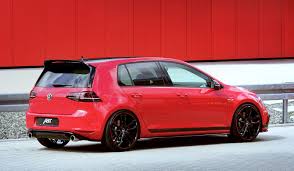 Volkswagen's head of driving dynamics, steering and control systems karsten schebsdat said that while it has enhanced driving dynamics, the latest iteration of the practical hatchback. Abt Rolls Out 335 Hp Volkswagen Golf Gti Clubsport Carscoops