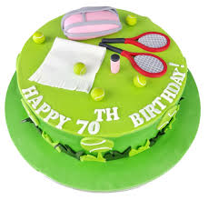 Our collection of decorations and. Wimbledon Tennis Theme Cake