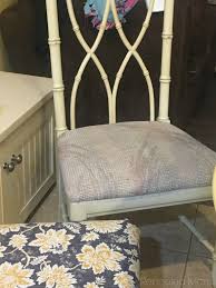 how to recover chair seat cushions