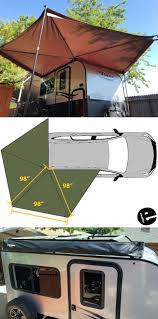Rhino Rack Batwing Awning Roof Rack Mount Bolt On Driver S Side 118 Sq Ft Rhino Rack Car Awn Camper Awnings Diy Camper Trailer Trailer Awning