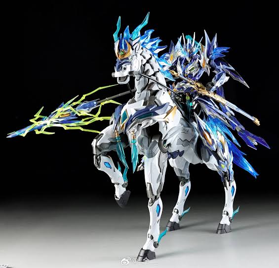 MNP-XH05 - Zhao Yun / Triệu Vân & Bạch Long Mã (màu gốc)