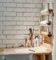 Trois Rangees De Deux Porte Rouleaux Wc Ikea Grundtal Montes Verticalement Sur Le Mur Utilise Decoration Interieure Fait Maison Deco Maison Salle De Bricolage