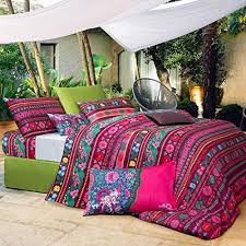 *all links on this page are affiliate links, meaning i get commissions for purchases made through those links on this page at no additional cost to you. Norson Bohemian Style Bedding Bohemian Duvet Covers Boho Chic Bedding Set Sabanas Sheet 4 Pieces Full Queen Full 1 Buy Online In Botswana At Botswana Desertcart Com Productid 33824824