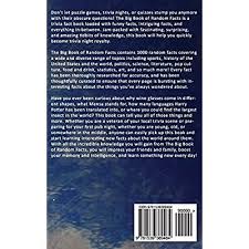 Want to learn even more? Buy The Big Book Of Random Facts Volume 2 1000 Interesting Facts And Trivia Interesting Trivia And Funny Facts Paperback October 4 2016 Online In Turkey 1539389480