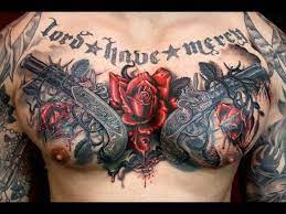Wow Tattoosonneck Chest Piece Tattoos Chest Tattoo Men Cool Chest Tattoos