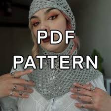 Chainmail Coif Crochet Pattern