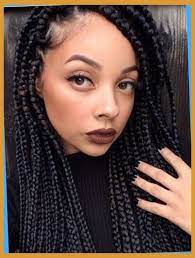 Different Types Of Braids African American Braids Natural Hair Styles Curly Hair Styles Hair Styles