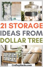 The dollar tree has a whole storage & organization section full of awesome products, but my favorites are the. 21 Dollar Tree Storage Ideas To Try Craftsy Hacks