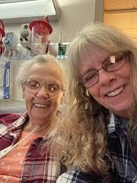 Sprung Mom from the hospital today!! She's doing much better since she got  a blood and iron infusion!! So sorry guys there was no class tonight, but I  just got home!