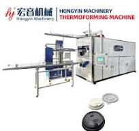 Hy-750 Automatic Plastic Cup Machine Plastic Glass Making Machine with Stacking Robot