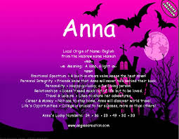 Anna Angies Creation Names With Meaning True Relationship Names