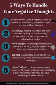 5 Ways To Handle Your Negative Thoughts Negative Thoughts Tarot Reading Learn Astrology
