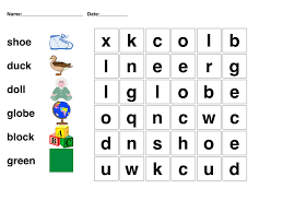 A collection of 10 word puzzles that illustrate different concepts learned in kindergarten english. Easy Word Search For Kids Best Coloring Pages For Kids