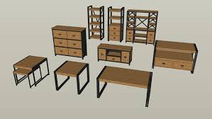 4.6 out of 5 stars 210. Industrial Furniture Set 1 3d Warehouse