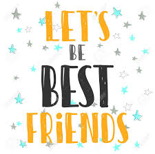 1 runder anhänger mit persönlicher wunschgravur. Lets Be Best Friends Quote Stilisiertes Handgezeichnetes Poster Handschriftzug Fur Kinder Druckt Karten Und Andere Lizenzfrei Nutzbare Vektorgrafiken Clip Arts Illustrationen Image 82264075