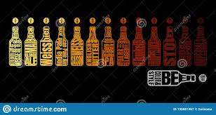 Beer Color Chart Stock Vector Illustration Of Draft 130681567