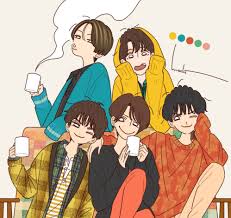 もち sz垢 on twitter fan art anime thankful