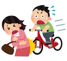 自転車事故のイラスト&nbsp;|&nbsp;かわいいフリー素材集&nbsp;いらすとや