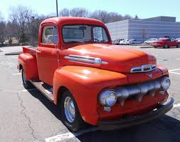 Image result for Orange 1951 Truck