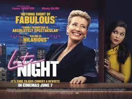 Watch Emma Thompson And Mindy Kaling In The Trailer For Late Night Live For Films Mindy Kaling Late Night Movies New Trailers