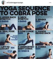 Yoga Sequence To Cobra Pose Yoga Sequences Easy Yoga Workouts Vinyasa Yoga Sequence