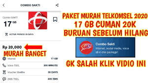 Selanjutnya pilih paket combo telkomsel simpati yang ingin anda beli. Promo Telkomsel 2020