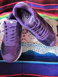 Crazy Train Purple Glitter Tennis Shoes Brand New In Box So Glam Size 9 3 Size Glitter Tennis Shoes Tennis Shoes Shoe Brands