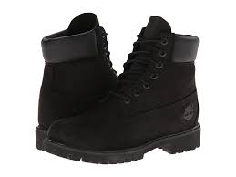 Black And White Timberlands Mens Timberland Classic 6 Inch Premium Men Black Nubuck 10073 Timberland Boots Black Mens Waterproof Boots Black Boots
