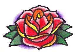 Abigail Rose 2 Rose Tattoos Traditional Tattoo Rose Flash Traditional Tattoo