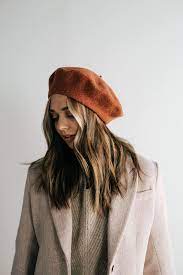 Sophie Beret Rust Outfits With Hats Fall Hat Outfits Beret Fashion