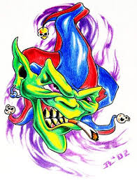 Amazing black clowns tattoo flash. Pin On Tattoos On Me Or Family