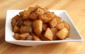 Stir Fried Potato Side Dish Gamja Bokkeum Recipe Potato Side Dishes Korean Potato Side Dish Gamja Jorim Recipe