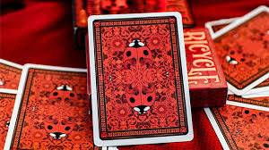 Playing cards can be made with paper or plastics. Limited Edition Bicycle Ladybug Black Playing Cards