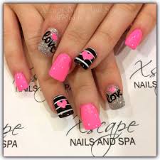 Valentine S Day Nail Designs Vday Nails Nails Nail Designs Valentines