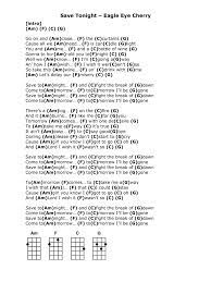 Save Tonight Ukulele Songs Guitar Chords For Songs Ukulele Chords Songs