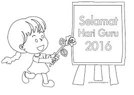 Ia bagai obor yang menaburi cahaya menerangi dalam kegelapan moga terus berusaha menjadi guru yang terbaik. Lembaran Kerja Mewarna Hari Guru Pewarna H