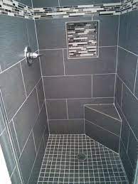 Porcelain floor and wall tile combines a glazed top with a medium sheen and subtle gray/black variations in tone to create a perfect look for a variety of decorative schemes. Msi Metro Gris 12 In X 24 In Matte Porcelain Floor And Wall Tile 16 Sq Ft Case Nmetgris1224 The Home Depot In 2021 Home Depot Bathroom Tile Small Bathroom Makeover Bathroom Design