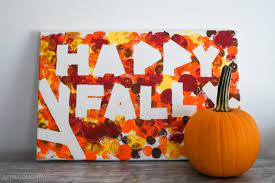 Paintings thanksgiving day paintings canvas painting autumn pumpkins wine and canvas paintings thanksgiving wall art easy santa painting simple sunflower paintings on canvas. Fall Canvas Painting Easy Diy Home Decor On Canvas