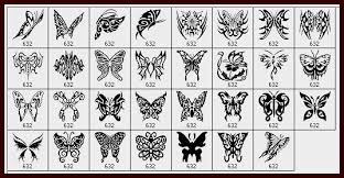Butterfly tattoo designs are one of the most popular choices of tattoo for women. 31 Beautiful Tribal Butterfly Tattoo Photoshop Brushes Photoshop Free Brushes