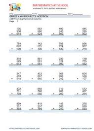 grade 4 maths worksheets and printable pdf math worksheet math worksheets worksheets