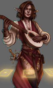 Art A Illustration I Made For My Latest Dnd Character She S An Elf Bard Dungeonsanddragons Half Elf Bard Dnd Characters Dungeons And Dragons Classes