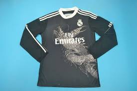 Adidas mens real madrid home replica soccer jersey. Real Madrid 2014 15 Third Long Sleeve Shirt Free Shipping