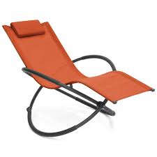 Folding Orbital Zero Gravity Lounge Chair W Removable Pillow Orange Bestchoiceproducts Lounge Chair Outdoor Zero Gravity Chair Cool Chairs