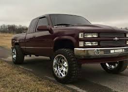 Image result for Maroon 1990 Truck