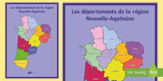 Collection by david penny • last updated 11 days ago. Poster Format A2 Les Departements De La Region Nouvelle Aquitaine