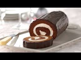 Gateau Roule Au Chocolat Youtube