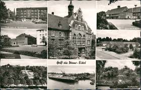 Abfahrten der busse zu kennen. Bahnhof Sparkasse Hafen Wanne Eickel Herne Ansichtskarten Lexikon