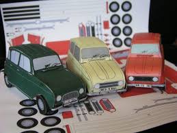 Auto basteln diy basteln tedi auto möbel schnittmuster fahrzeuge spielzeug karten. Renault 4 Papiermodell Bastelarbeiten Bastelbogen